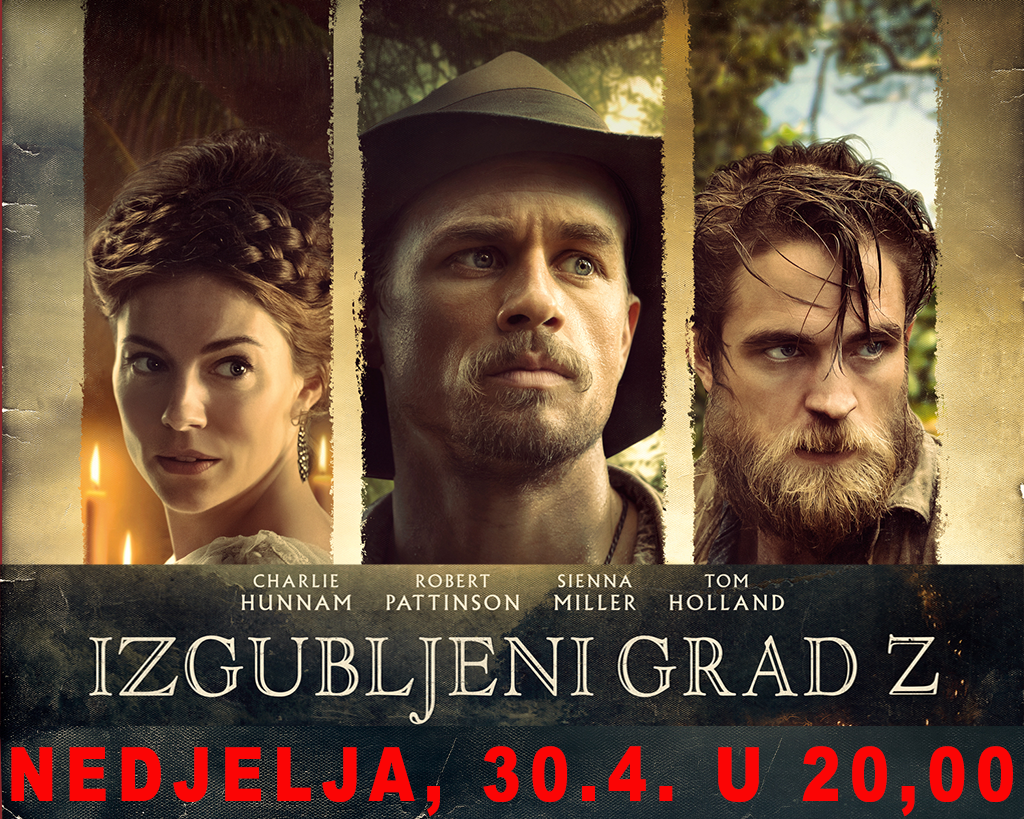 izgubljeni grad Z najava led